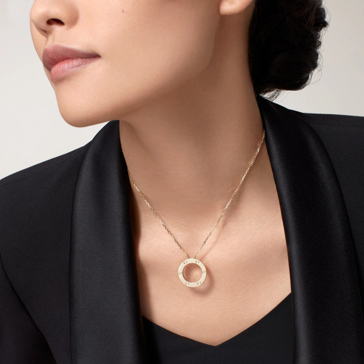 [Angela Jewelry]LOVE NECKLACE 16MM