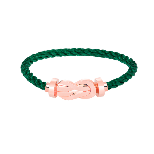 [Angela Jewellery]Chance Armband mit großer 8-stelliger Schnalle ohne Diamanten, Roségold 