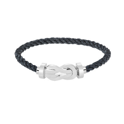 [Angela Jewellery]Chance Armband mit großer 8-stelliger Schnalle, ohne Diamanten, Silber 