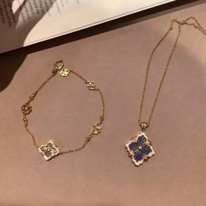 [Angela Jewelry]OPERA TULLE ENAMEL BRACELET