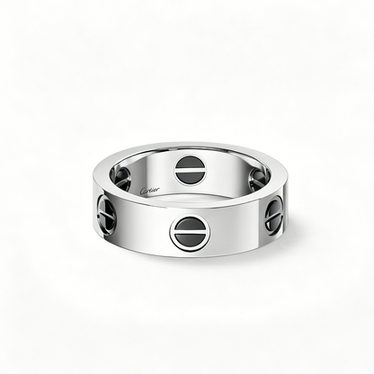 [Angela Jewelry]LOVE RING 5.5MM NO DIAMONDS  CERAMIC
