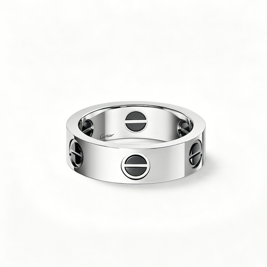 [Angela Jewelry]LOVE RING 5.5MM NO DIAMONDS  CERAMIC