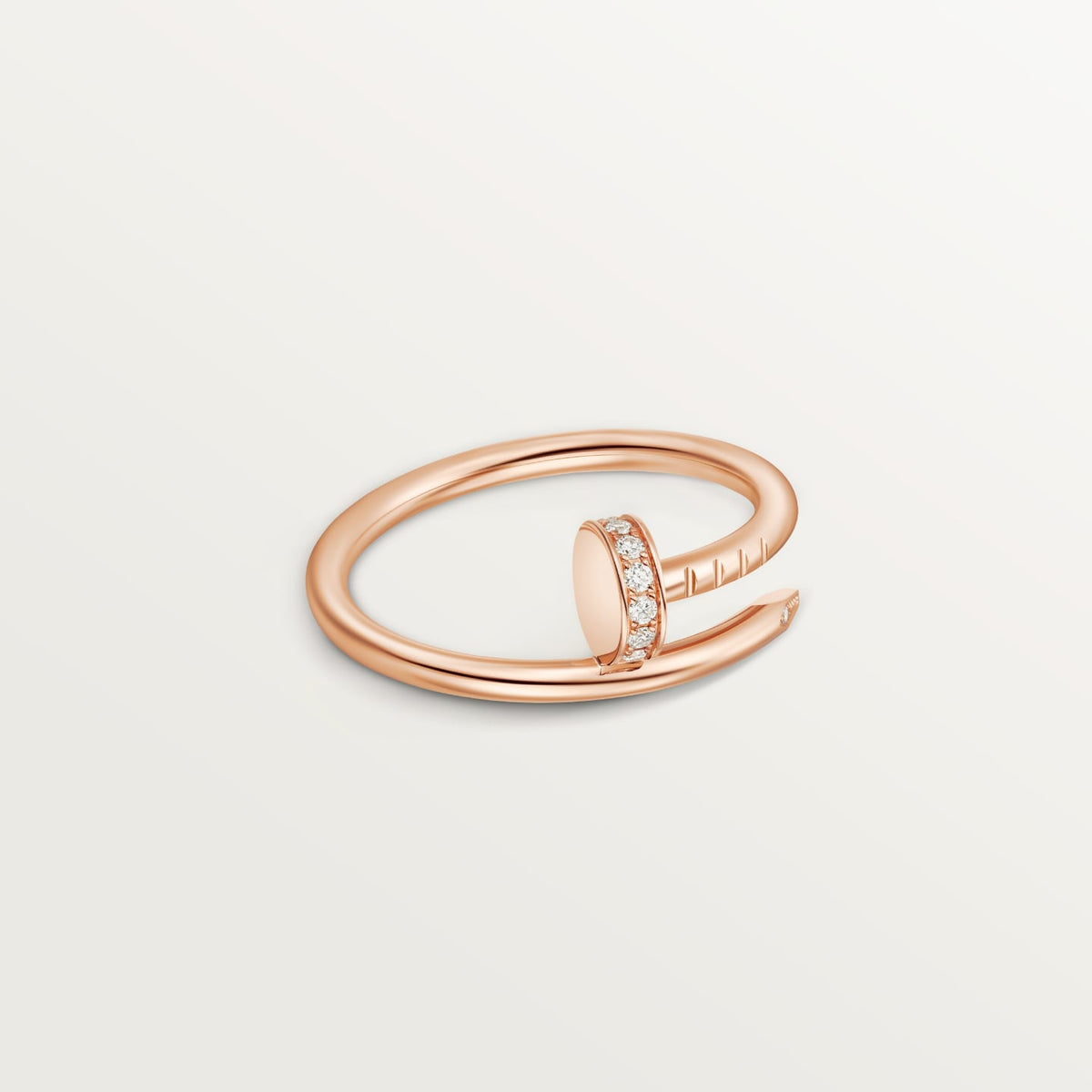 [Angela Jewelry]JUSTE 1.8MM HALF DIAMOND RING