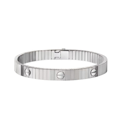 [Angela Jewelry] Clover 5-Motif & LOVE Unlimited Bracelet Set