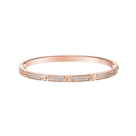 [Angela Jewelry]LOVE BRACELET 3.65MM DIAMOND-PAVED