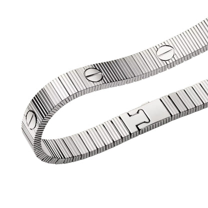 [Angela Jewelry]Love & Force Large Horseshoe Trio Bracelet Stack Set