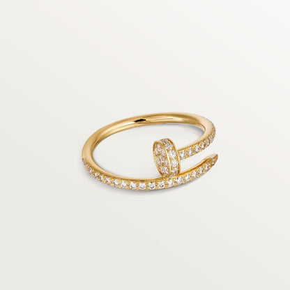 [Angela Jewelry]JUSTE 1.8MM FULL DIAMOND RING