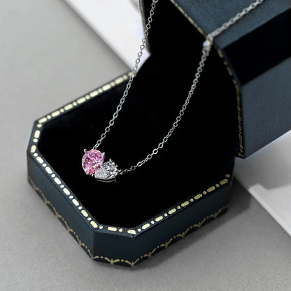 アンジェラジュエリー]ユニークなハートシェイプネックレス