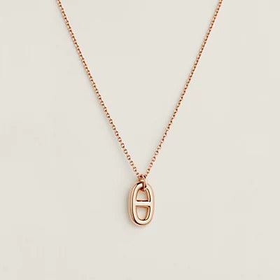 [Angela Jewellery]HM PIG NOSE NECKLACE