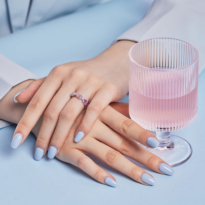 [Angela Jewelry]Unique Colorful Emerald Cut Party Ring