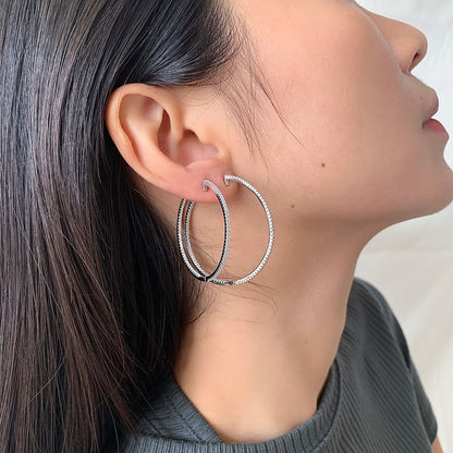[Angela Jewelry]Popular Large Hoop Earrings