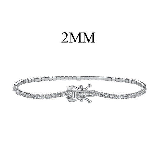 Angela Jewelry]Radiant Colorful Round Cut Party Bracelet