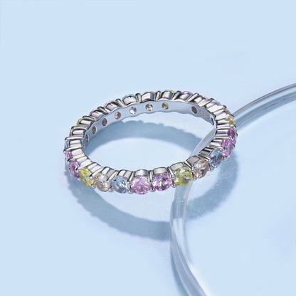 [Angela Jewelry]Dazzling Resplendent Round Cut Party Ring