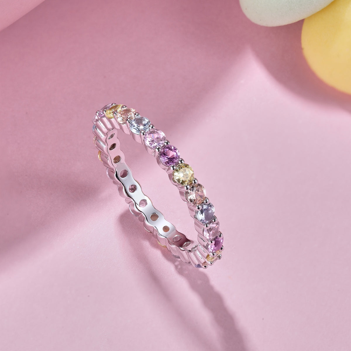 [Angela Jewelry]Dazzling Resplendent Round Cut Party Ring