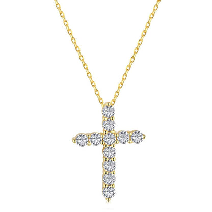 [Angela Jewelry]Unique Cross Shape Necklace