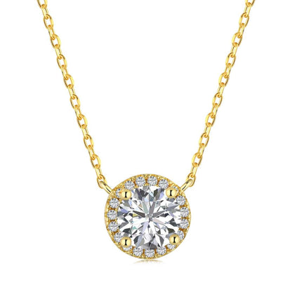 [Angela Jewelry]Luxurious Round Cut Necklace