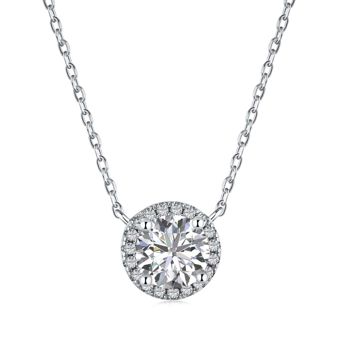 [Angela Jewelry]Luxurious Round Cut Necklace