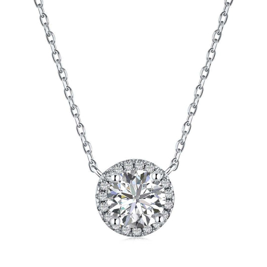 Angela Jewelry]Luxurious Round Cut Necklace