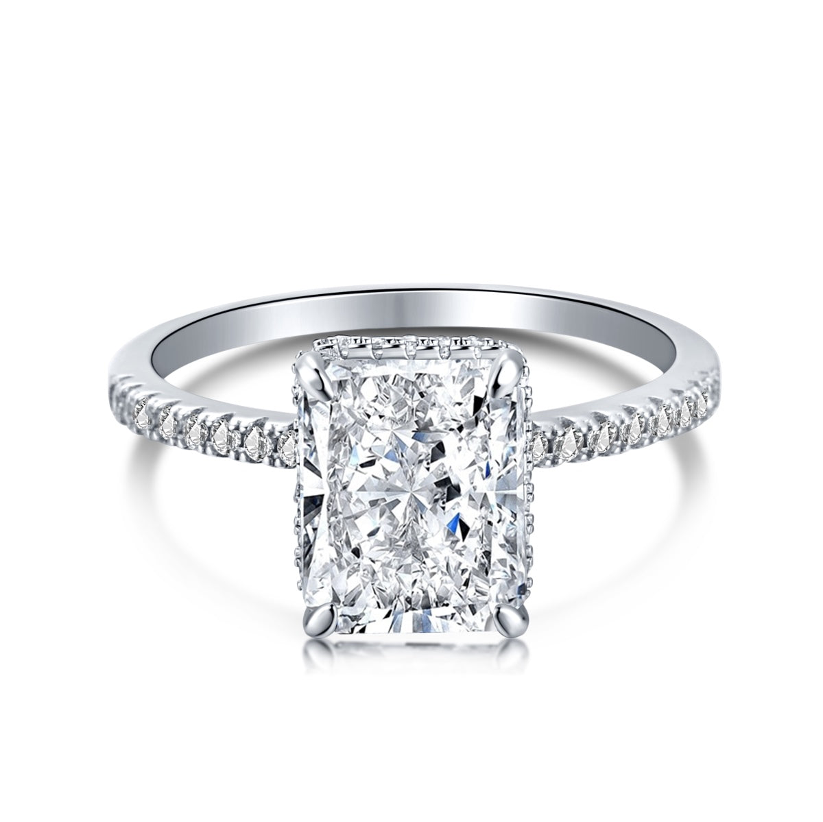 [Angela Jewelry]4.0 Carat Luxurious Engagement Ring
