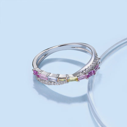 [Angela Jewelry]Energetic Elegant Radiant Cut Party Ring