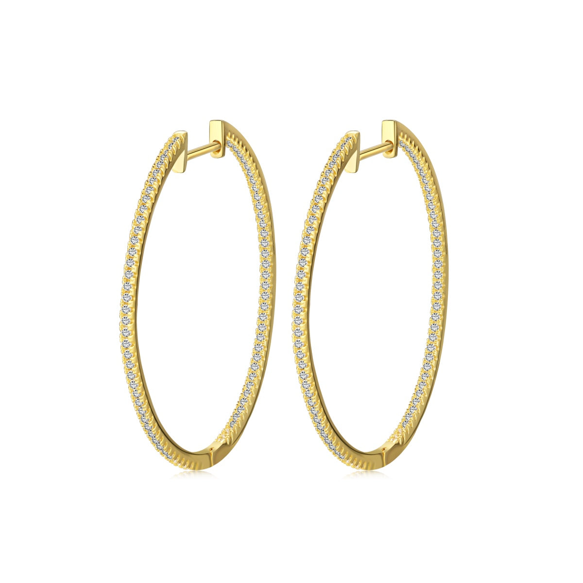 [Angela Jewelry]Popular Large Hoop Earrings
