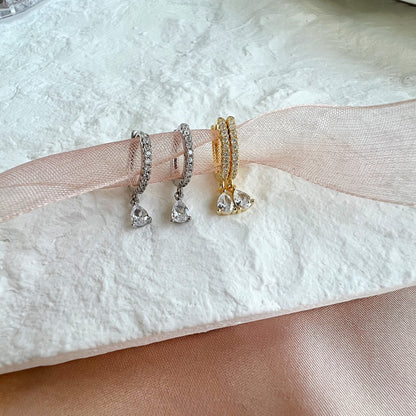 [Angela Jewelry]Luxurious Geometric Drop Earrings