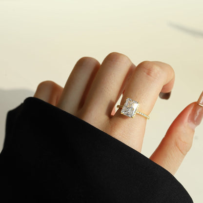 [Angela Jewelry]4.0 Carat Luxurious Engagement Ring