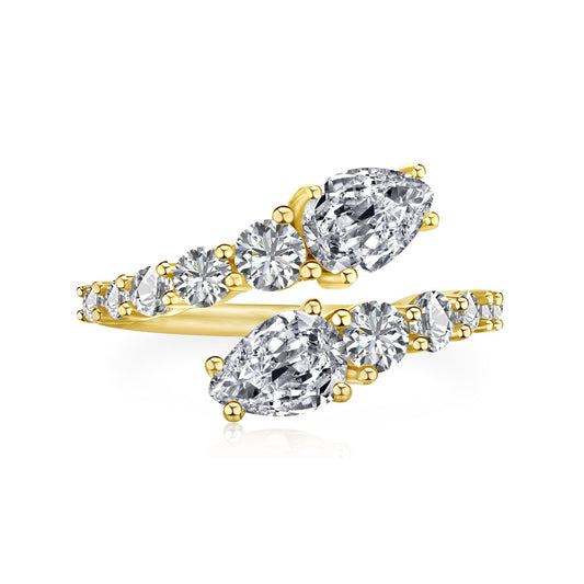 [Angela Jewelry]Delicate Lively Snake Shape Daily Ring