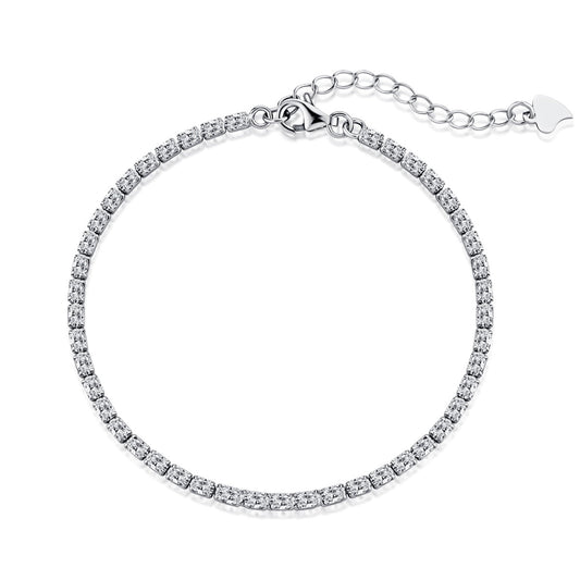 [Angela Jewelry]Elegant Emerald Cut Daily Bracelet