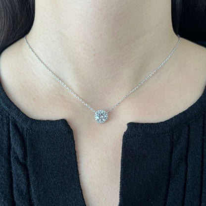 [Angela Jewelry]Luxurious Round Cut Necklace