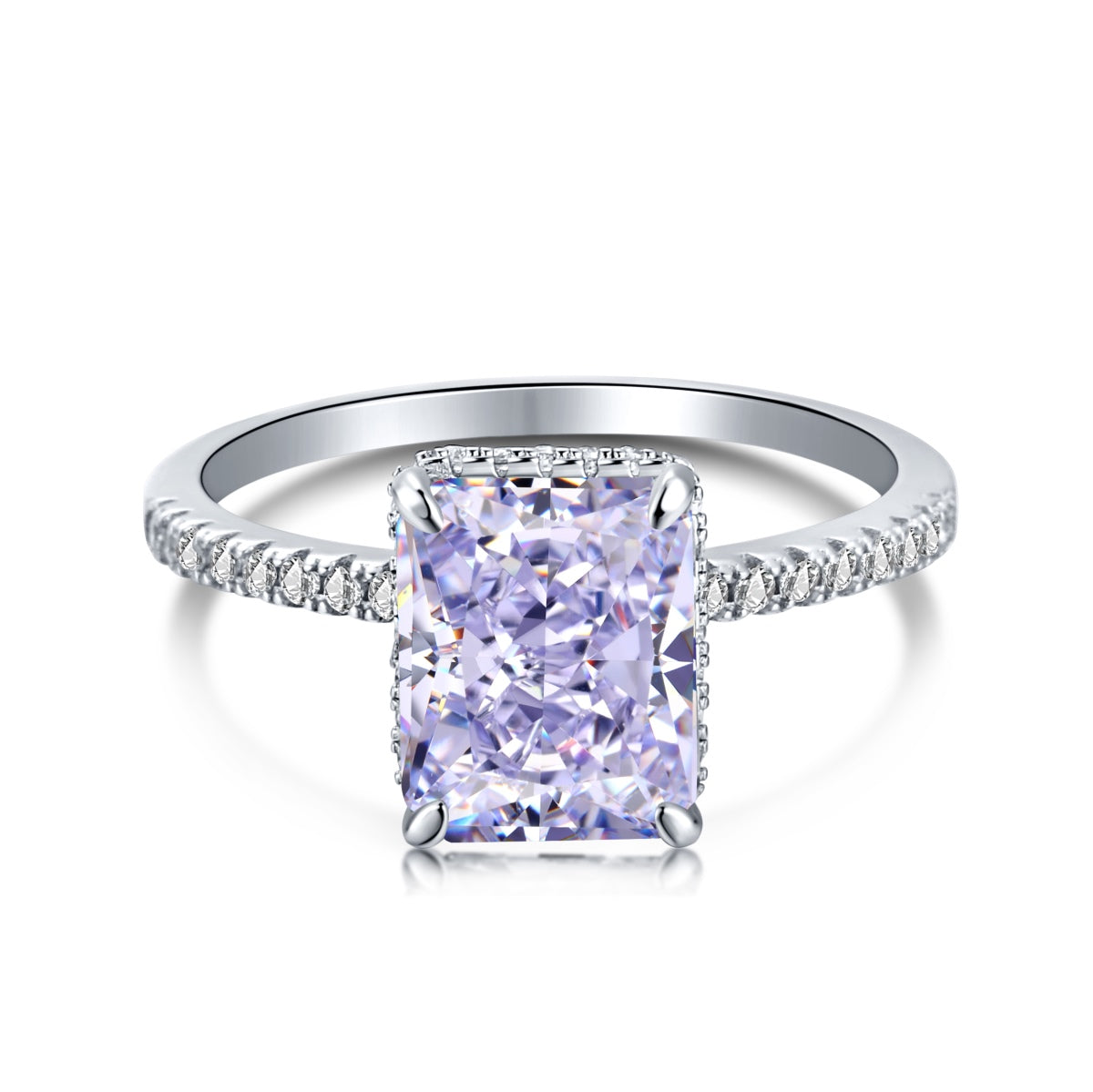 [Angela Jewelry]4.0 Carat Luxurious Engagement Ring