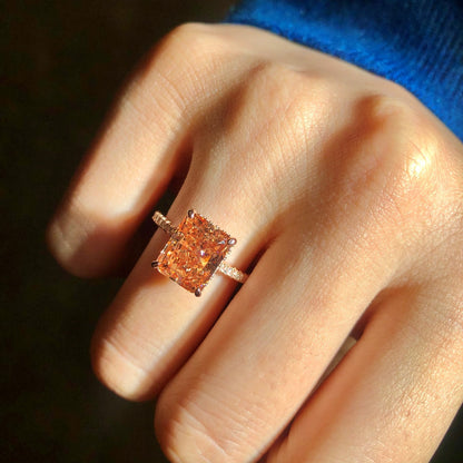 [Angela Jewelry]4.0 Carat Luxurious Engagement Ring