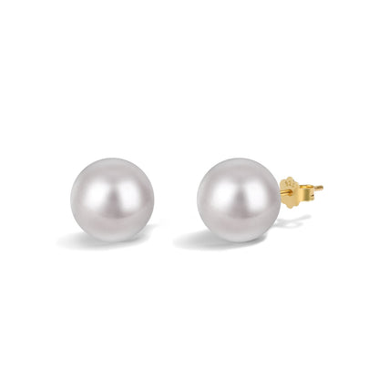 [Angela Jewelry]Delicate Pearl Earrings
