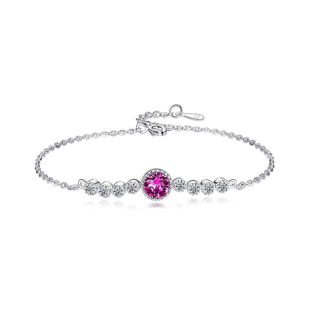 [Angela Jewelry]Luxurious Heart Of The Ocean Bracelet
