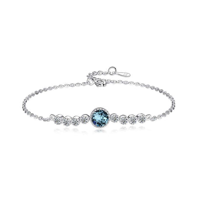 [Angela Jewelry]Luxurious Heart Of The Ocean Bracelet