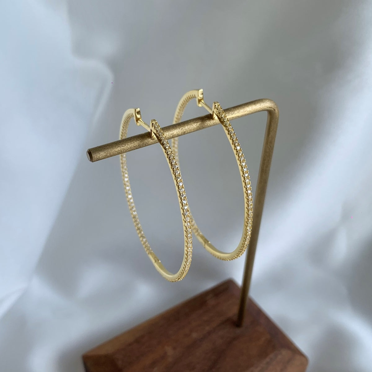 [Angela Jewelry]Popular Large Hoop Earrings