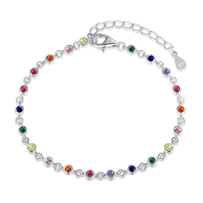 [Angela Jewelry]Colorful Bead Array Bracelet