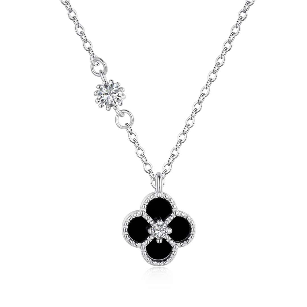 [Angela Jewelry]Delicate Flower Shape Necklace