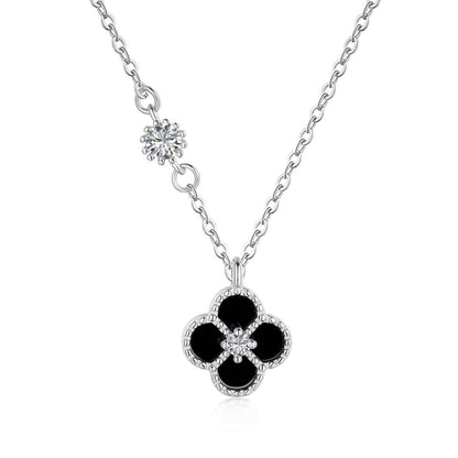 [Angela Jewelry]Delicate Flower Shape Necklace