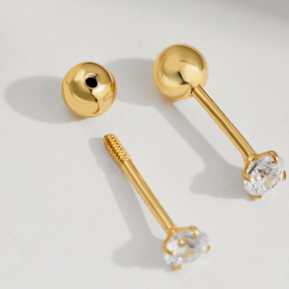 アンジェラジュエリー]ユニークなU字型の耳骨ピアス