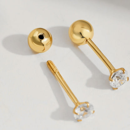 アンジェラジュエリー]ユニークなU字型の耳骨ピアス