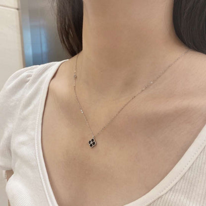 [Angela Jewelry]Delicate Flower Shape Necklace