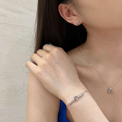 Angela Jewelry]Luxurious Heart Of The Ocean Bracelet