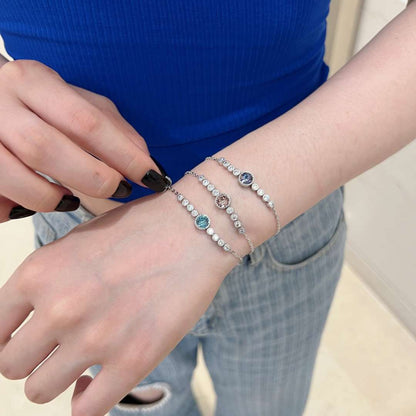 [Angela Jewelry]Luxurious Heart Of The Ocean Bracelet