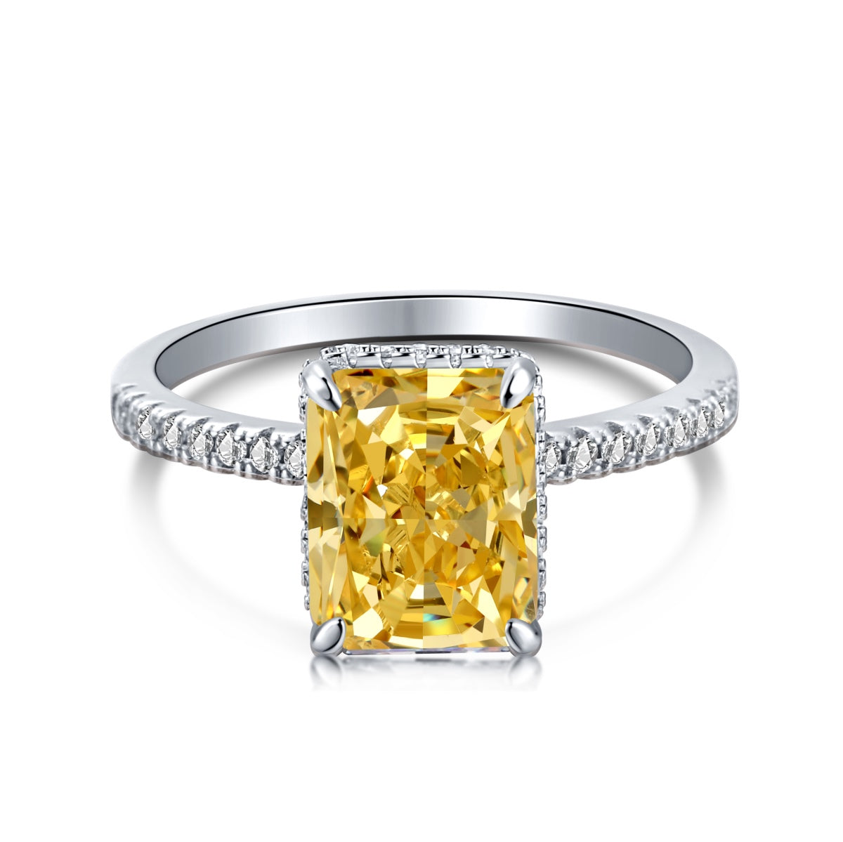 [Angela Jewelry]4.0 Carat Luxurious Engagement Ring