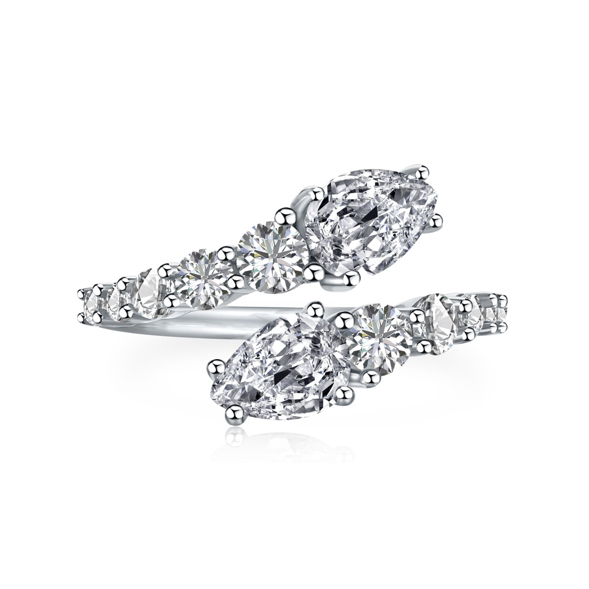 [Angela Jewelry]Delicate Lively Snake Shape Daily Ring