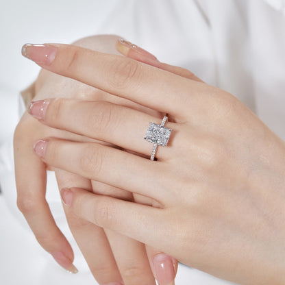 [Angela Jewelry]4.0 Carat Luxurious Engagement Ring