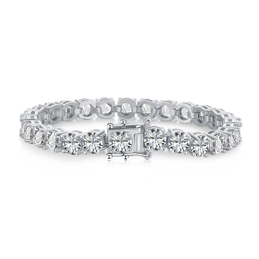 [Angela Jewelry]0.75 Carat Dazzling Round Cut Wedding Bracelet