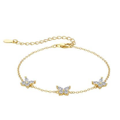 [Angela Jewelry]Radiant Butterfly Shape Necklace