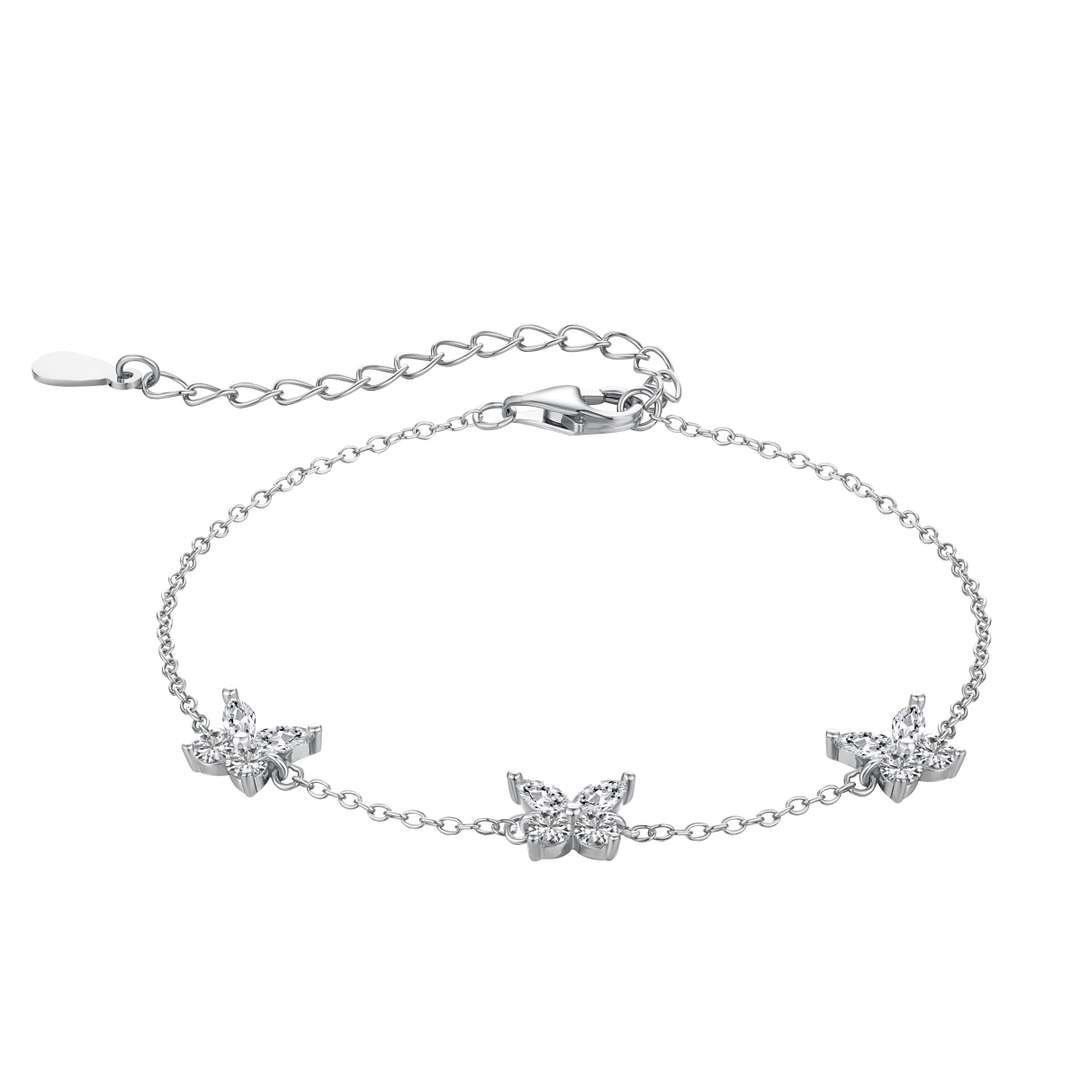 [Angela Jewelry]Radiant Butterfly Shape Necklace
